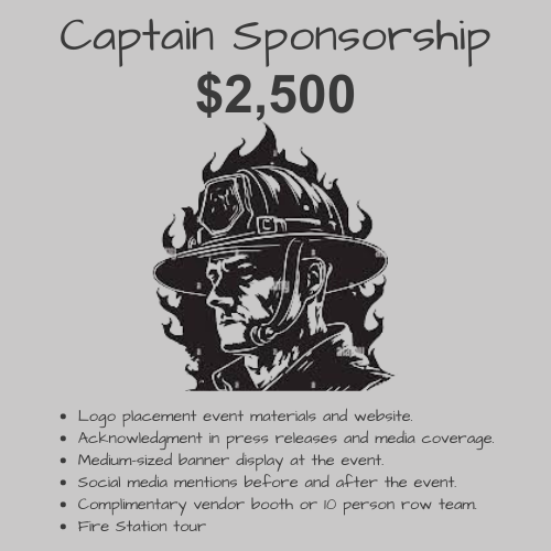 Tier 2 - Captain Sponsorship