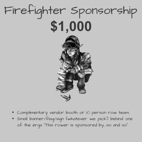 Tier 4 - Firefighter Sponsorship